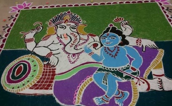 Lord Ganesha's curse compelled Lord Krishna to worship him